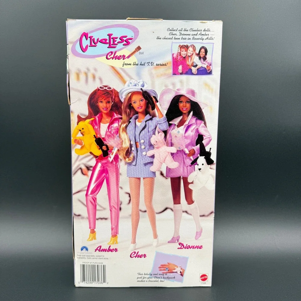 Mattel Clueless Cher Doll 1996 Vintage NIB Blue Corduroy‎ Outfit 17036 NRFB